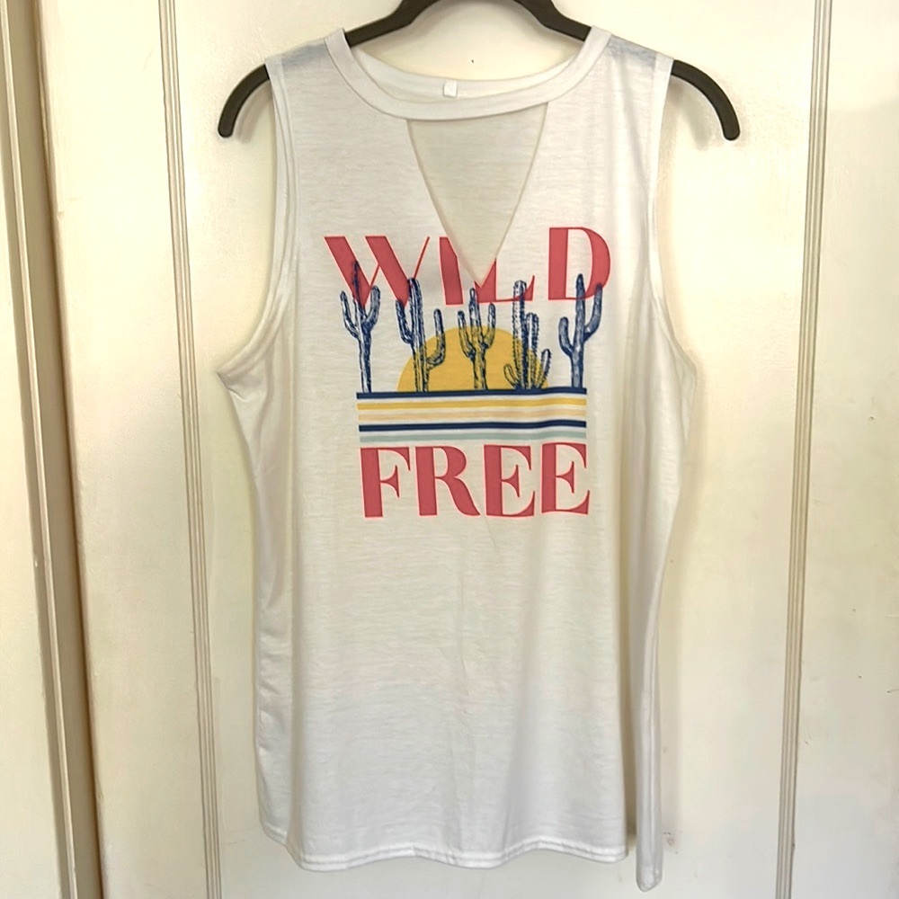 Sleeveless XL Graphic Tank Top